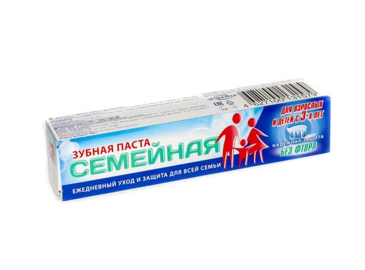 Vilsendent Зубная паста 170г Семейная защита без фтора 