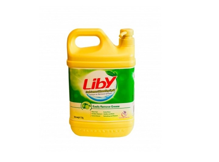 Liby Жидкость для посуды Зеленый Лимон 1,5л