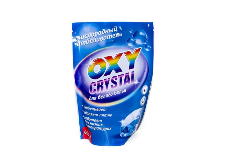 СТ-17 Кислородный отбеливатель Oxy crystal для белого белья 600г